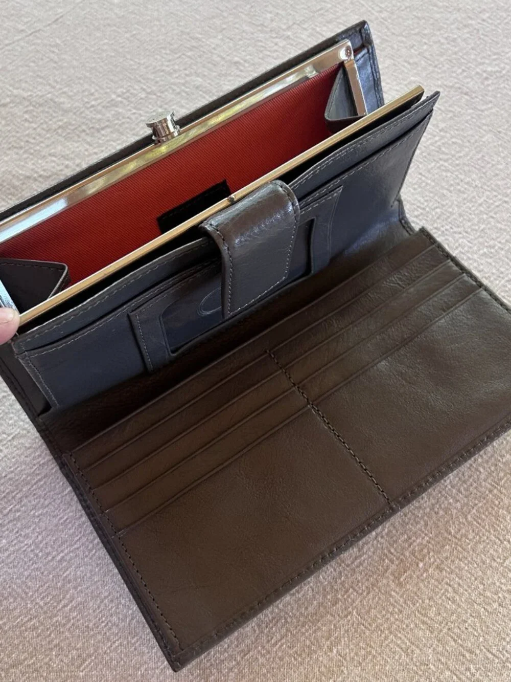 HOBO gray leather